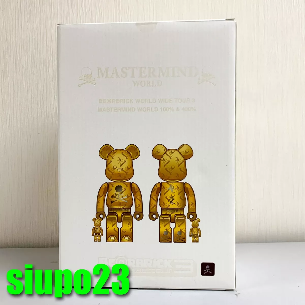 フィギュア★新品・未開封★ Bearbrick mastermind 100%400%