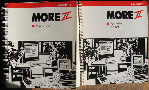 Symantec MORE II inglés para Apple Macintosh Classic Plus SE copia nfr - Imagen 4 de 6