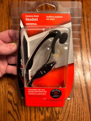 NEW - Plantronics MX250MCAE Black Ear-Hook Headsets