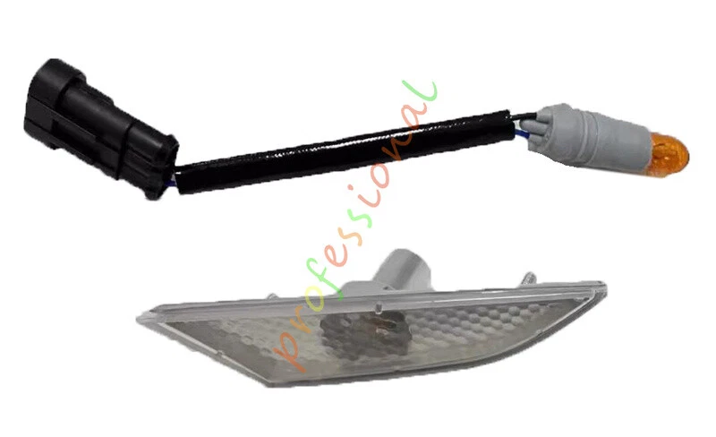 Luz de señal de giro transparente del lado derecho para Lamborghini Gallardo 2004-2014 Foto 3 de 4