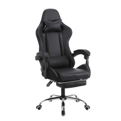 Home Office Chair Ergonomic Gaming Chair with Adjustable Headrest Lumbar Support