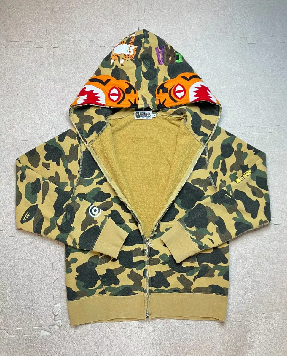 Bape Tiger Camo Jacket - Gray