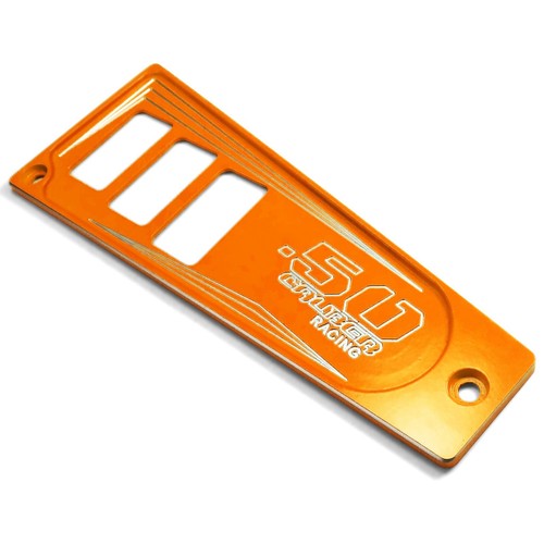 Polaris RZR Ride Command Side Dash Panels, Switch Combo - Orange Madness - Picture 7 of 10