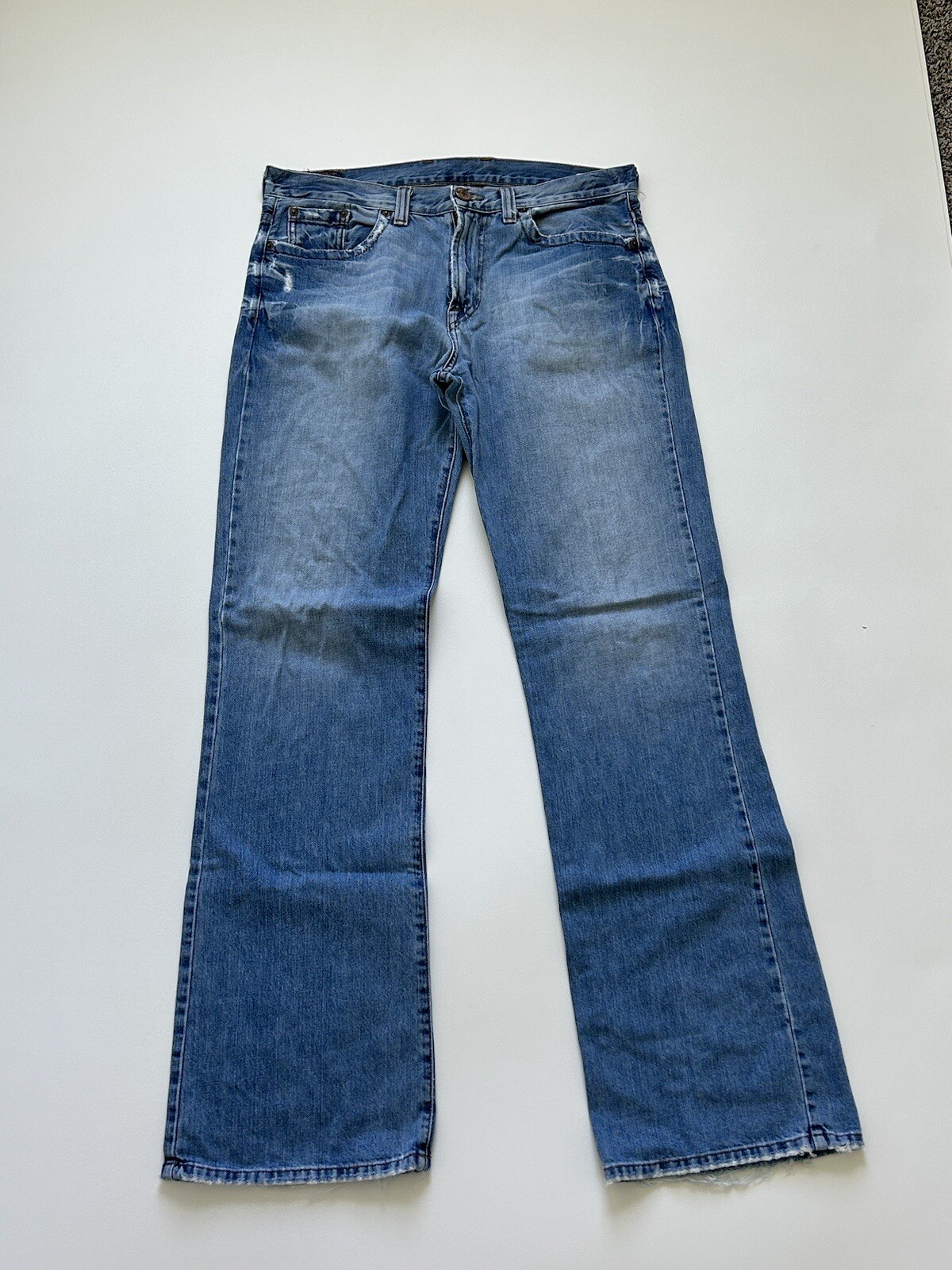 Lucky Brand Denim Gunner Hipster Bootleg Men’s Blue J… Gem