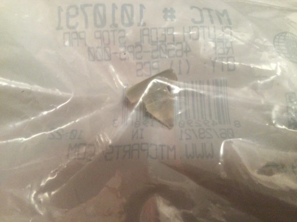 Bloque de parada para la mayoría de las pastillas de freno/embrague de pedal para Honda Acura 46505-SA5-000 Foto 2 de 2