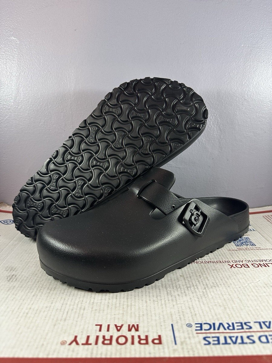 Birkenstock Boston EVA 'Black' 1002314 Size EU 43 US 10 | eBay