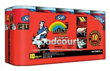 SCOTT Blue Original Multi Purpose Paper Shop Towels 55 Sheets Roll 10 Rolls