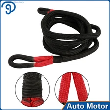 1" x 20' Heavy Duty Kinetic Energy Recovery Tow Rope 33900 LBS W/Storage Bag