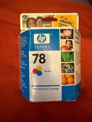 HP 78 Tri Color ink Printer Cartridge new in the box Expired 2008  
