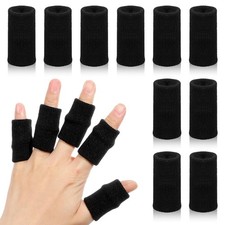 10 PCS Thumb Compression Sleeves, High Elastic Breathable Thumb Brace Support, F
