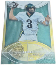 2002 Press Pass JE Joey Harrington #CL5 Oregon Ducks Rookie Football Card (E0. rookie card picture