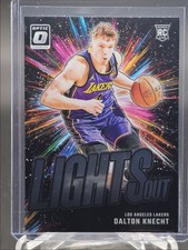 DALTON KNECHT 2024-25 DONRUSS OPTIC ROOKIE LIGHTS OUT LAKERS #8 RC Q5384
