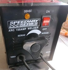 Speedway Series 100 Amp 220 Volt Ac Arc Stick Welder Portable Shop Tool Euc Read