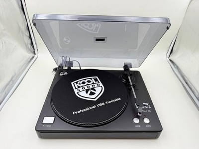 Kool Sound TDJ-15 Professional USB Turntable Plattenspieler OVP Komplett Set