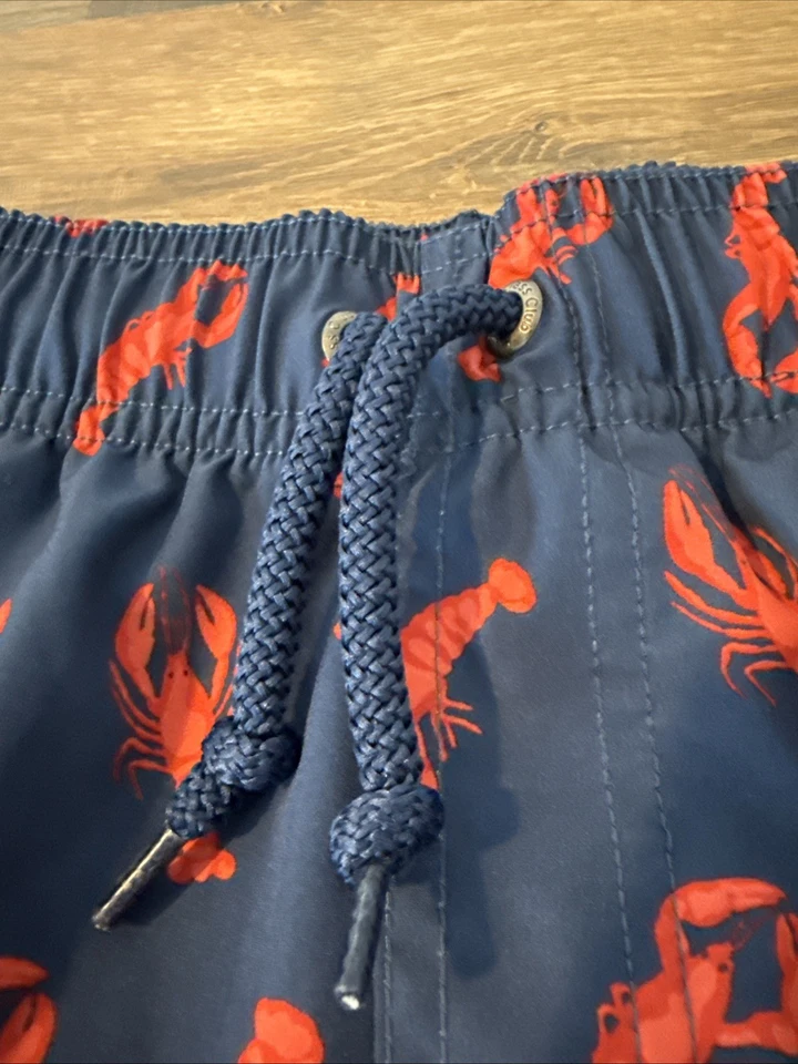 "Bañador Clase/Club Niños Estampado Langosta Bolsillos Talla 18 20 XL 5"" Entrepierna" Foto 2 de 4