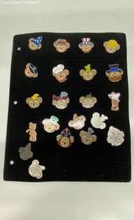 Walt Disney Cloisonne Pin Lot Duffy the Bear