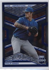 2023 Panini Elite Extra Edition Blue Aspirations 53/349 Philip Abner #24 4z8