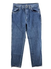 Vintage Wrangler Rugged Wear All Cotton Made iN USA FIT 30X30 Medium Wash 80s