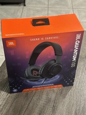 JBL Quantum 100 Wired Over-Ear Gaming Headphones - Black
