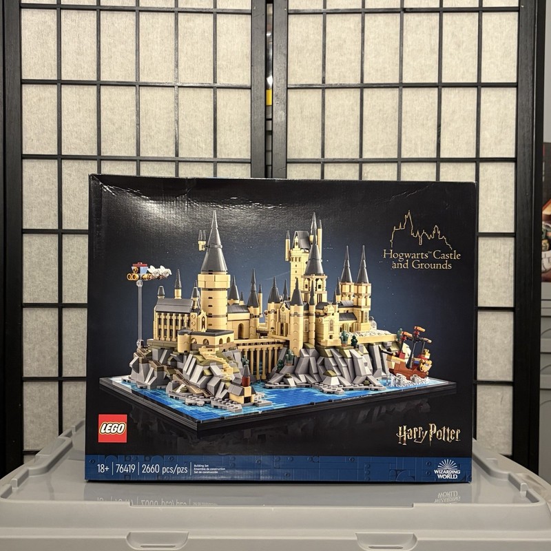 LEGO Harry Potter Hogwarts Castle and Grounds 76419 Set, 2660 Pieces