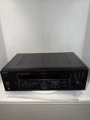 SONY STR-DE485 5.1 Ch Receiver Digital A/V Control Center. No Remote. See Video!