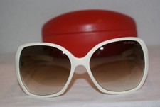 New Authentic Valentino Sunglasses 5746/S Ivory SBR 59-17 W Original Case