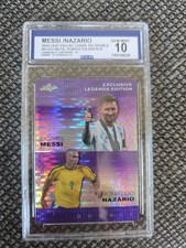 Lionel Messi Ronaldo Nazario 2024 Leaf Metal Dual 7 Rc 615 Lionel Messi Ronaldo Nazario 2024 Leaf Metal Dual 7 Rc 615