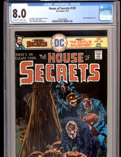 House Of Secrets 139 Cgc 8.0 Bernie Wrightson Horror Cover Dc Comics 1976