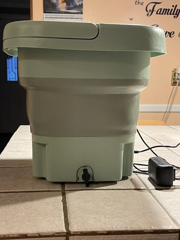 Mini Washing Machine 11L Folding Portable Sterilization Drying Laundry Machines - Image 4 of 4