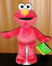 Fisher Price Sesame Street Plush Elmo 2009 12" New Tags Stuffed Animal Toy A