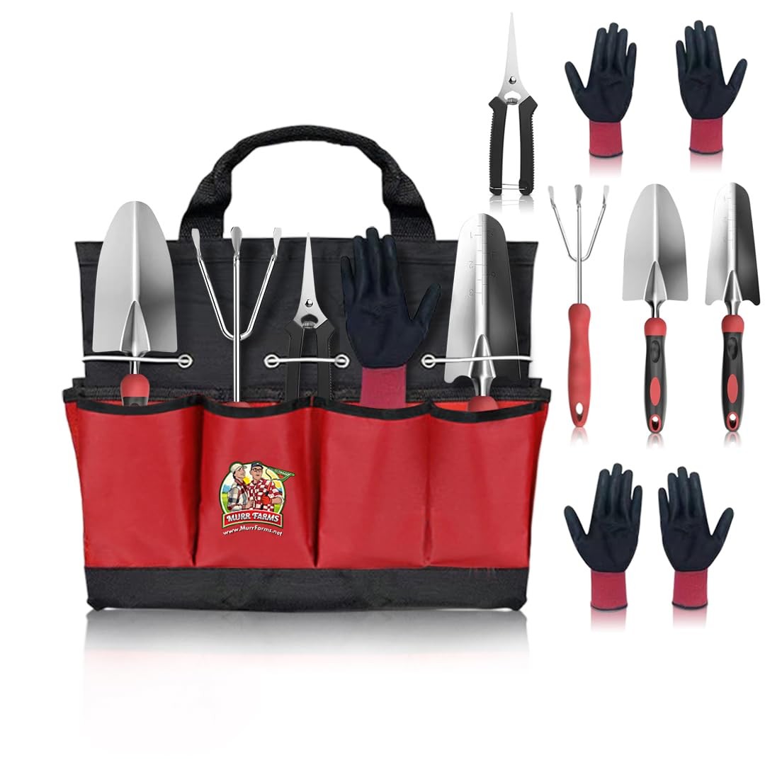 MURR FARMS 7pc Stainless Steel Tool Set Heavy Duty Non-Slip Grip