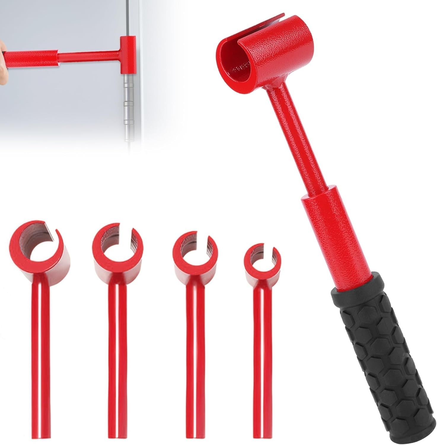 Kijeanis Hinge Gap Adjustment Wrench Set, Heavy Door Hinge Adjustment Tool