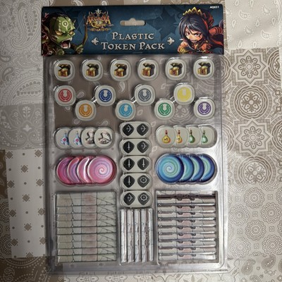 Arcadia Quest Plastic Token Pack Neu OVP AQ031 CMON CoolMiniOrNot