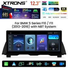 XTRONS Car Stereo Android 14 GPS 8+256GB For BMW Series 5 F10 F11 Nbt Snapdragon