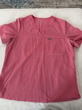 Figs Scrub Top Womens XL Technical Collection Catrina V-Neck Pockets PO 1650 E33