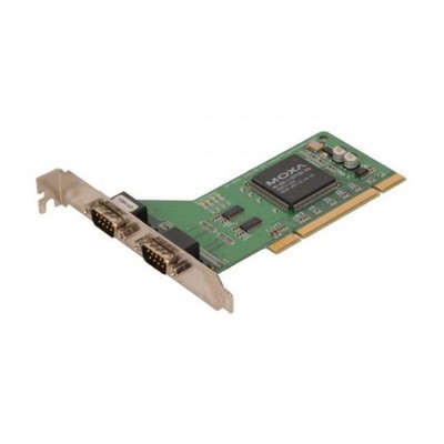 PCI Karte Mit 2 Ports RS-232 DB9 Moxa CP-102U MU-860 EIA TIA UART Adapter