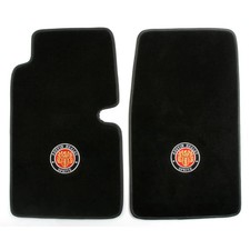 Ultra Plush Embroidered Mats - Austin Healey Sprite Logo - Sprite Austin Heal...