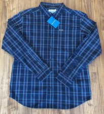 Columbia Men's Vapor Ridge III Plaid Button Down Shirt Large Blue Multi New