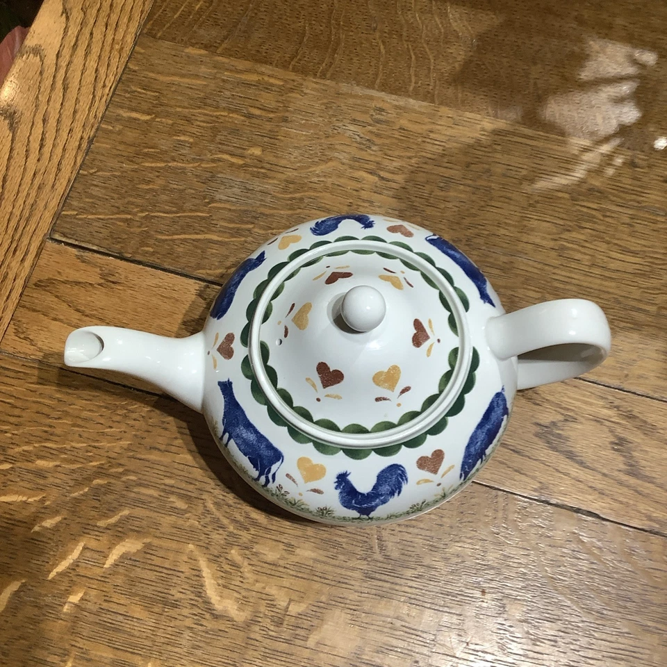 Wood & Sons "Jack's Farm" Pottery Teapot - Image 4 of 4
