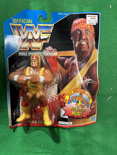 WWF WWE Hasbro Hulk Hogan Hulkster Hug version storage wear MOC New
