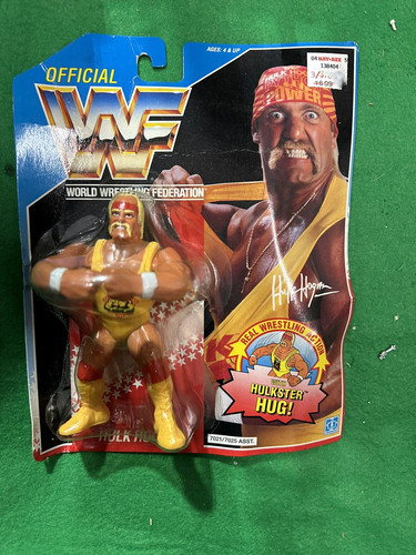 WWF WWE Hasbro Hulk Hogan Hulkster Hug version sto...