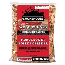 Smokehouse Cherry Wood Chips, All Natural for Premium Smoke Flavor, 12 pack