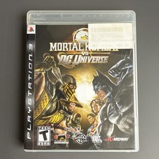 Mortal Kombat vs. DC Universe Sony PlayStation 3 2008 PS3 Complete w/ Manual CIB