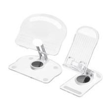 White Acrylic Tablet Stand - Cell Phone Holder - Acrylic Tablet Stand