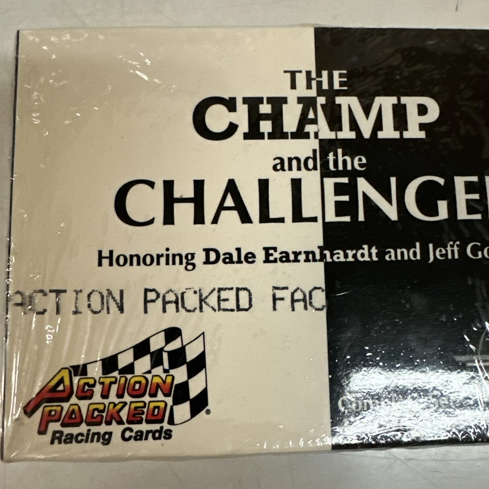 1994 NASCAR Action Packed Champ / Challenger Earnhardt / Gordon Complete Sealed - Image 4 of 4