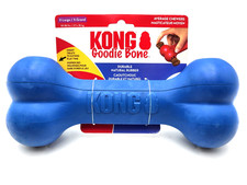 KONG Classic Goodie Bone NEW SIZE XL 60-80 lbs Blue Durable Dog Chew Toy 10"