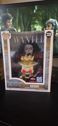 Funko Pop! One Piece Wanted Poster Brook #2220 - TargetCon Exclusive