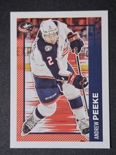 23-24 Topps Andrew Peeke Sticker 🚨🚨🚨 Columbus Blue Jackets 