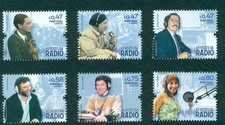 PORTUGAL THE VOICES OF THE RADIO - AS VOZES DA RADIO - 6 MNH STAMPS - 2016