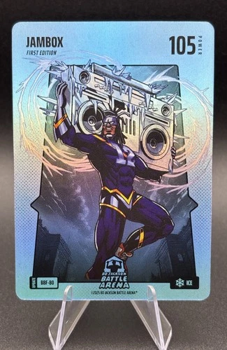 Bo Jackson Battle Arena Update- JAMBOX "Ja Morant" Blue Battlefoil Ice #BBF-80